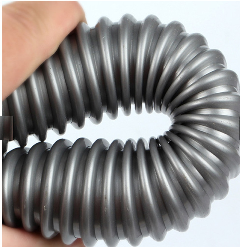 Ống mềm máy hút bụi 2m, Ống hút bụi gân nhựa EVA đường kính ống 35mm - 2m ống màu đen
