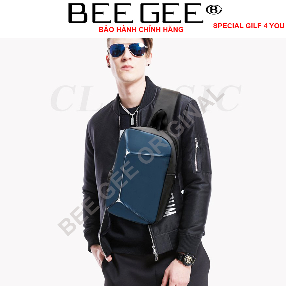 Túi đeo chéo nam cao cấp phong cách HÀN QUỐC BEE GEE DCN9015 (Tặng quà tặng ngẫu nhiên trong BEEGEE GILF COLLECTION)