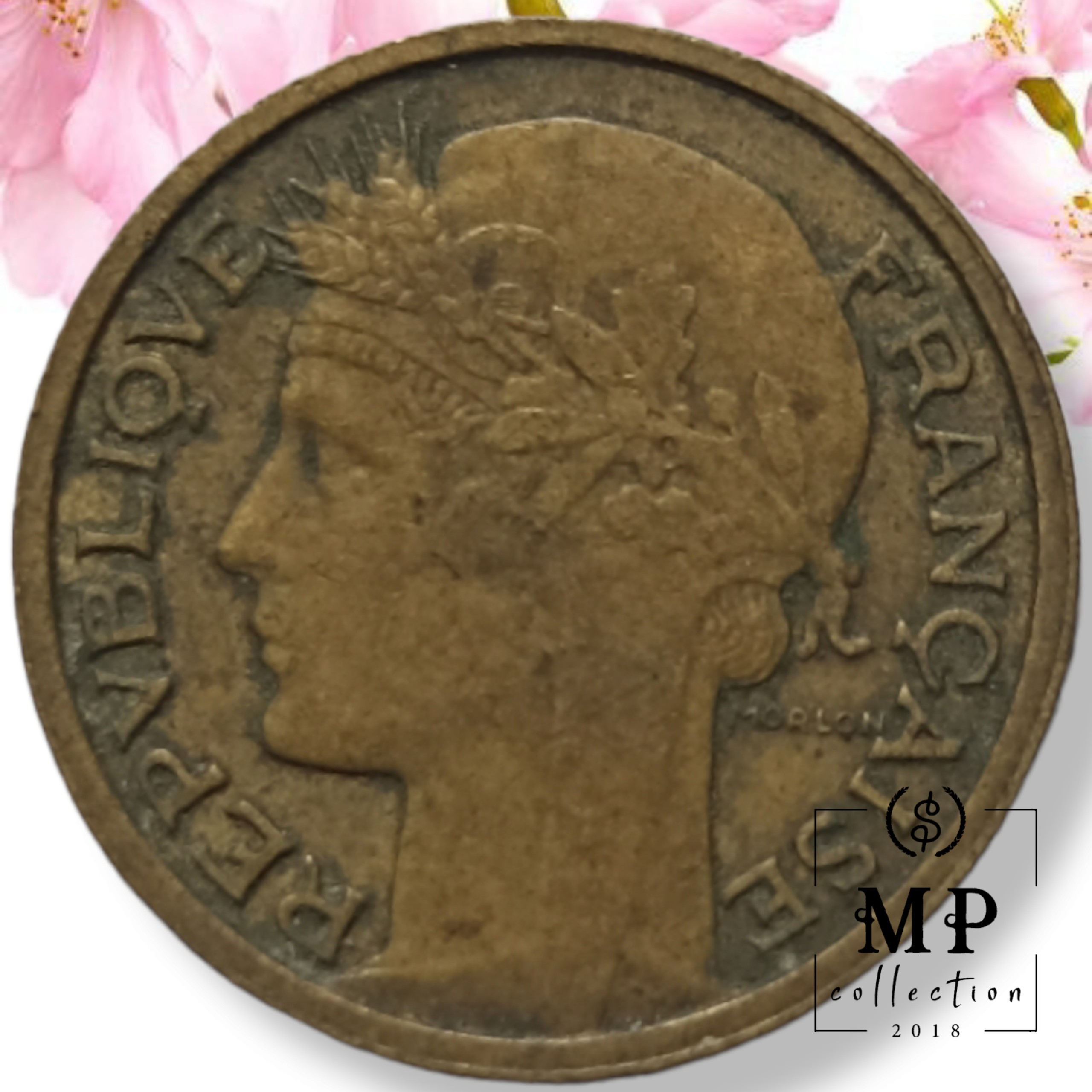 Đồng xu Pháp cổ 50 centimes năm phát hành 1937,1938,1939