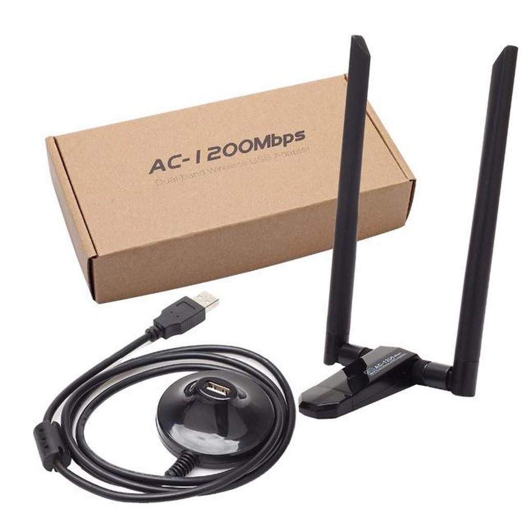 Bộ Thu Wifi Không Dây Cho Máy Tính Kèm 2 Anten