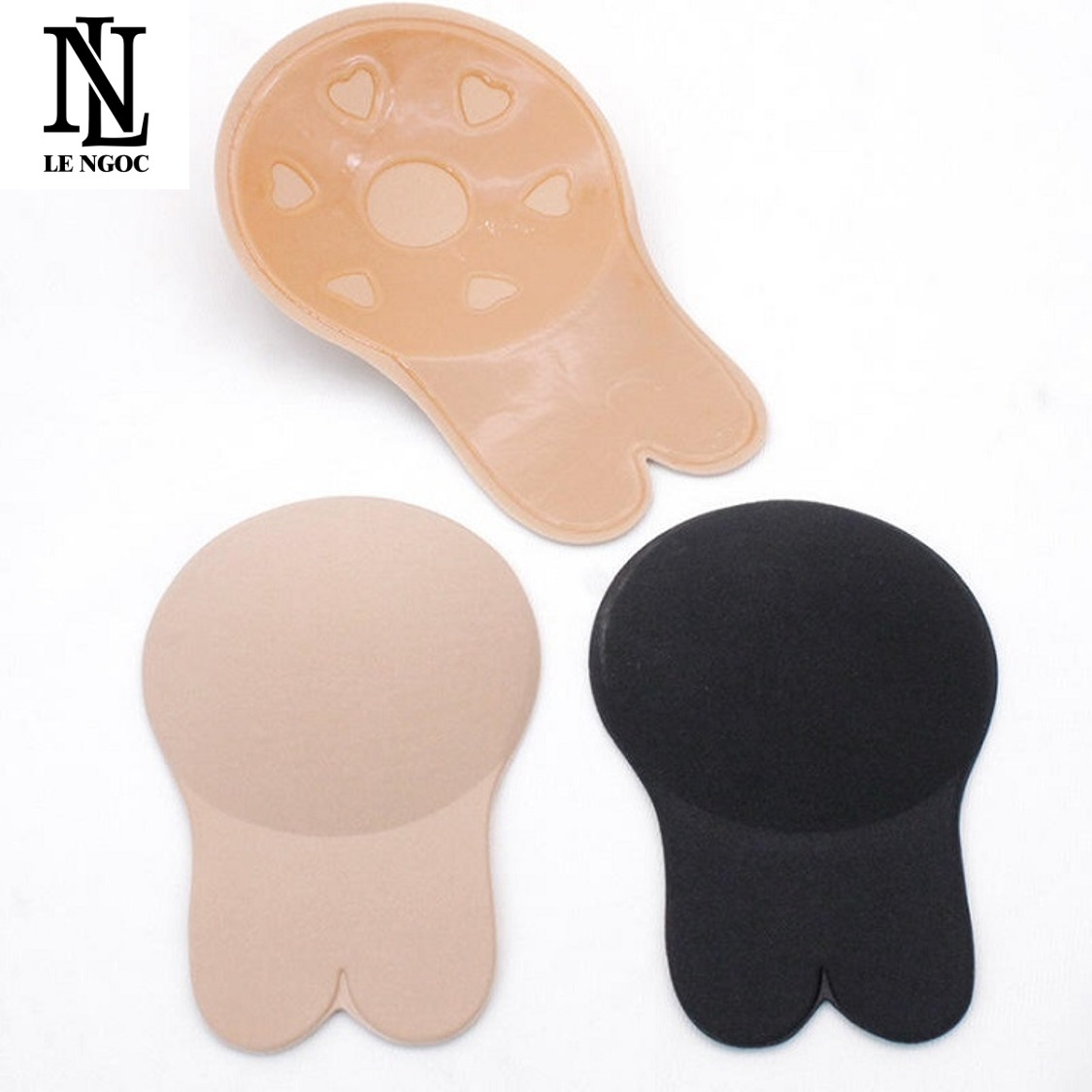 Miếng dán nâng ngực silicon hình tai thỏ- Lê Ngọc Fashion
