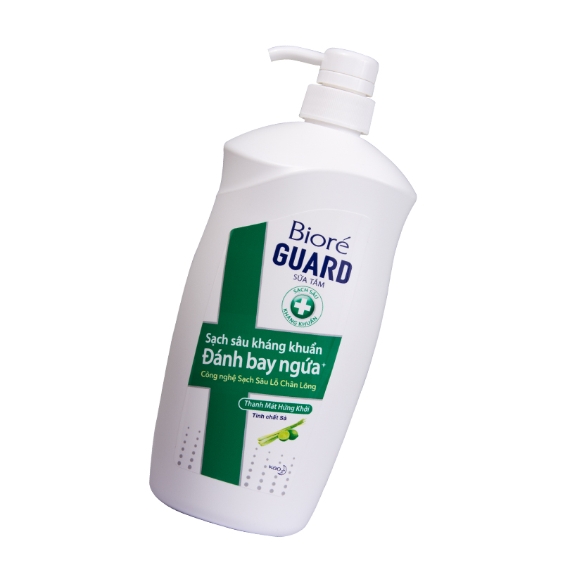 Sữa Tắm Sạch Sâu Kháng Khuẩn Thanh Mát Hứng Khởi Biore Guard 800g