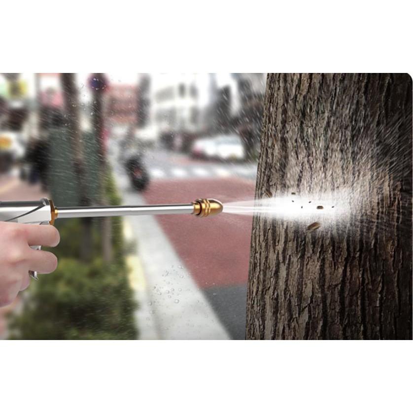 Vòi xịt rửa xe tăng áp bằng Đồng cao cấp 15m dây  - Home and Garden
