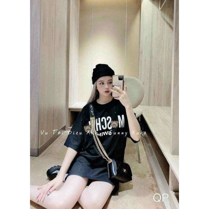 Áo thun form rộng tay lỡ cho nữ