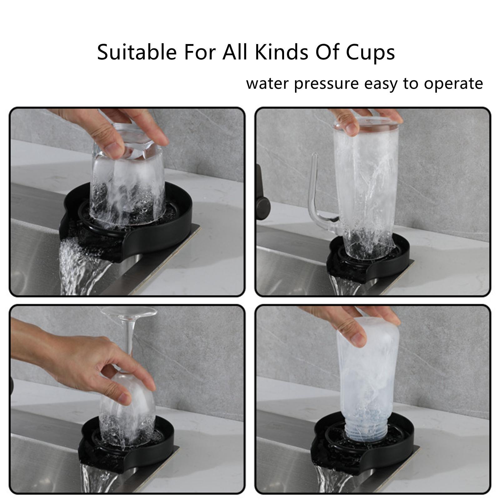 Kitchen Sink Faucet Cup Rinser glass Cup Washer Cup Washer