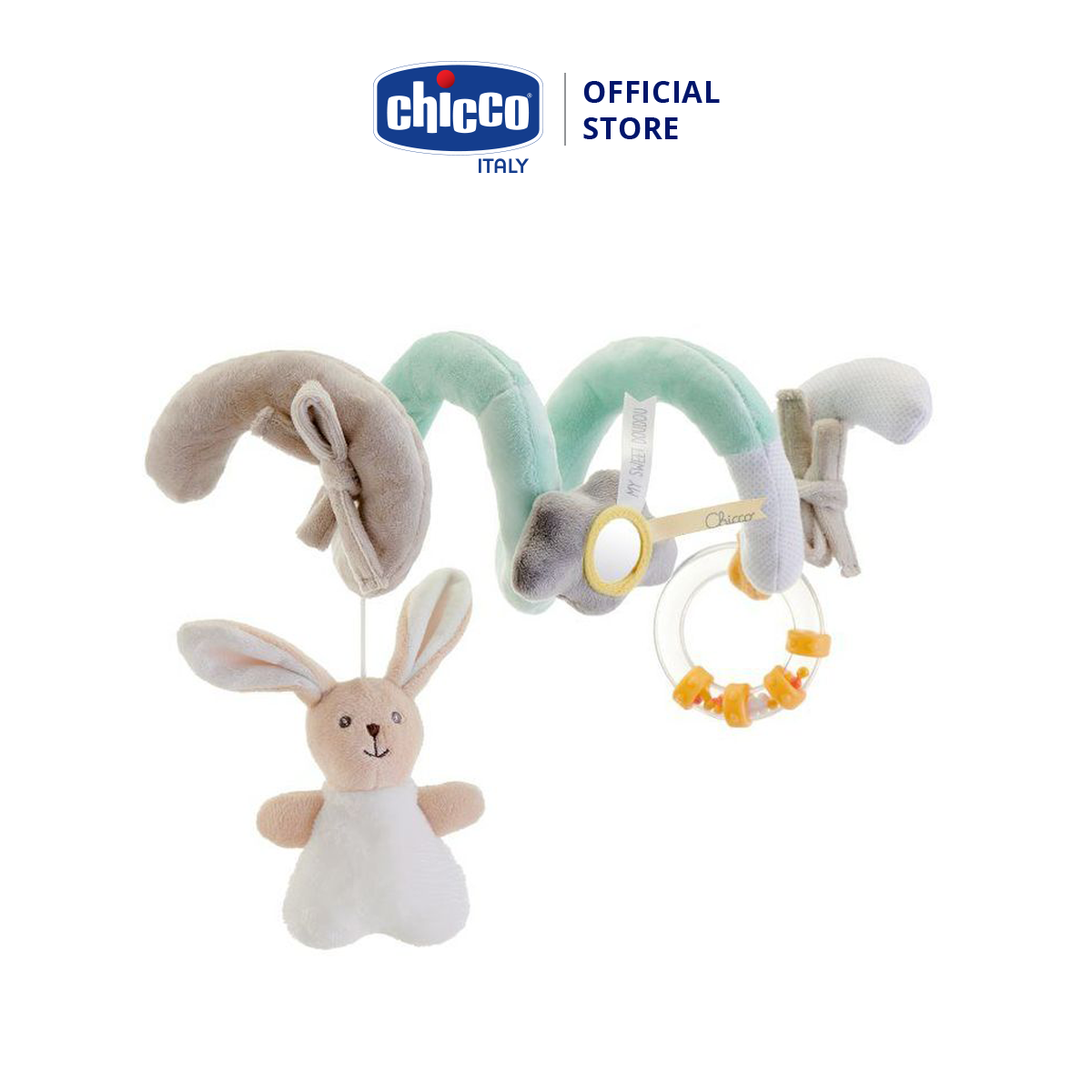 Đồ chơi xe đẩy Thỏ Bông Doudou Chicco