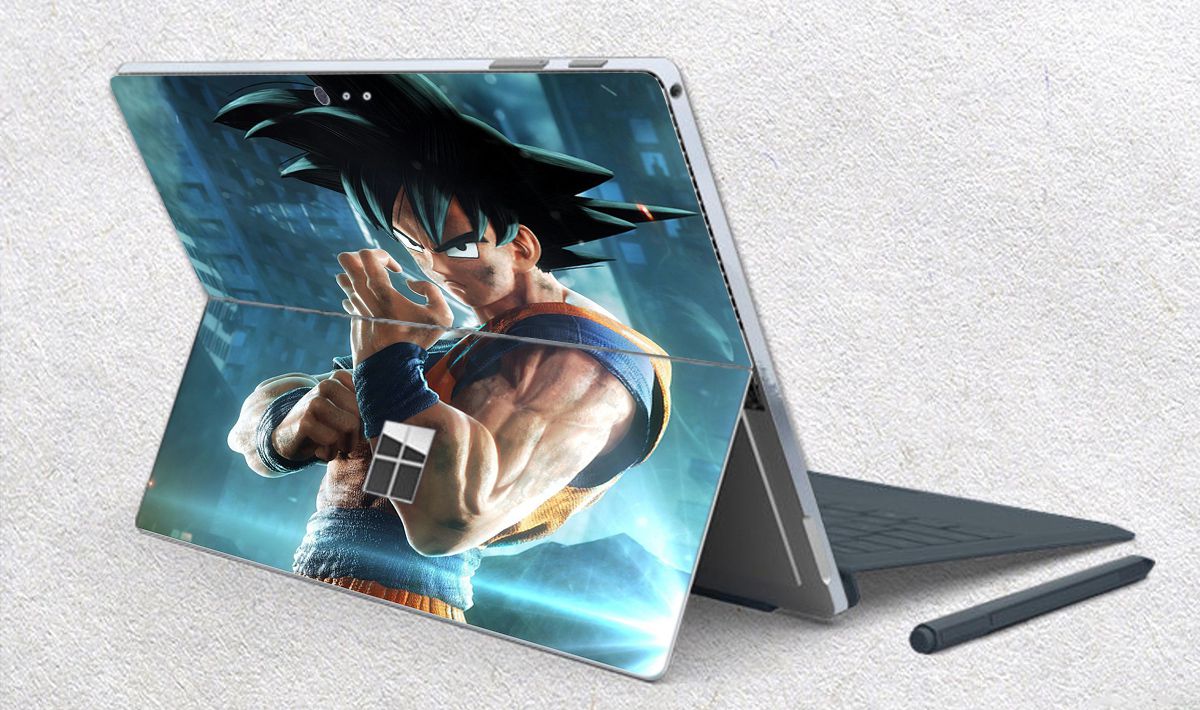 Skin dán hình Dragon Ball x02 cho Surface Go, Pro 2, Pro 3, Pro 4, Pro 5, Pro 6, Pro 7, Pro X
