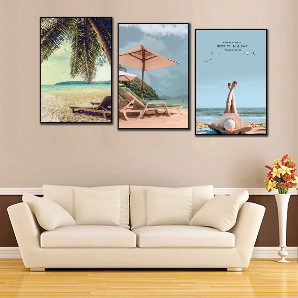 Tranh Gỗ MDF treo tường, Tranh Châu Âu, tranh phòng ngủ, tranh phòng khách đẹp - Tặng kèm đinh đa năng