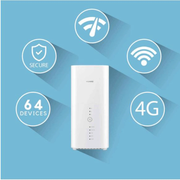 Bộ Phát Wifi Từ SIm 3G/4G Cao Cấp Huawei B818 băng tần kép 2,4Ghz và 5Ghz, tốc độ 1600Mb cực mạnh, hàng chính hãng