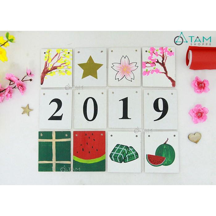 Dây treo cửa Tết theo năm