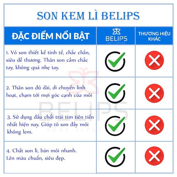 Set Son Môi Belips - Bộ Quà Tặng Bạn Gái Sang Trọng Quyến Rũ Đẳng Cấp Phiên Bản Giới Hạn &quot;Full Of Love