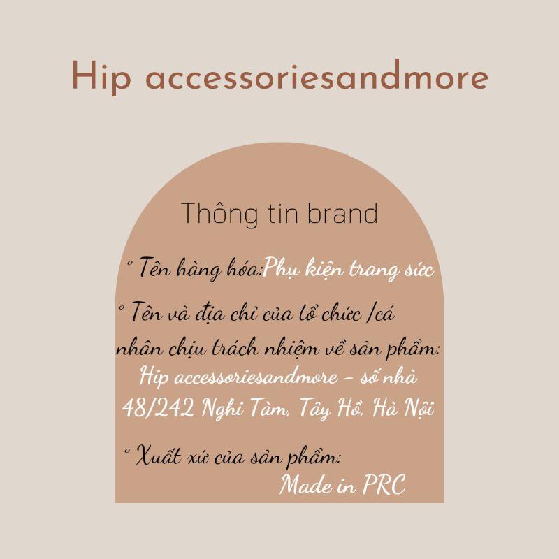 Khuyên tai nam nữ chữ thập lệch