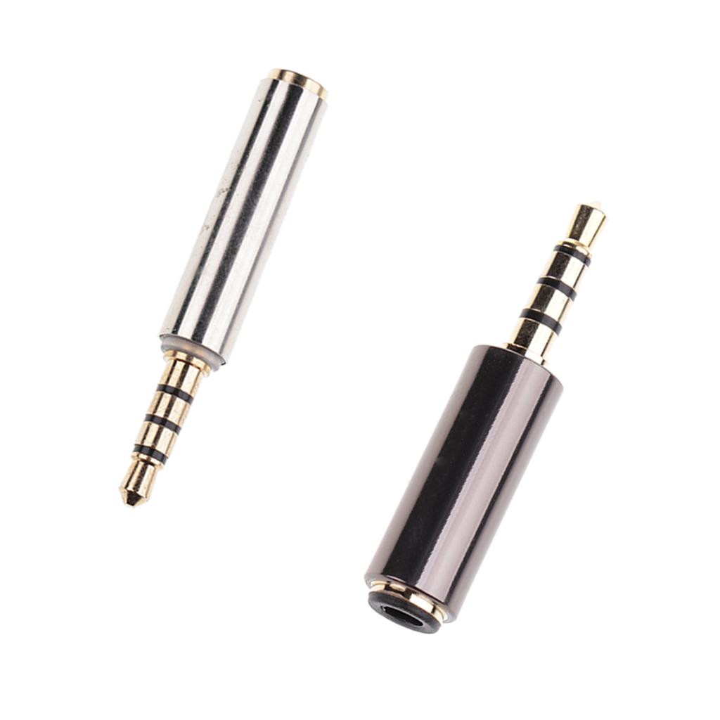 Stereo 3.5mm Male to 3.5mm Female Jack Plug Socket for Guitar Amplifier Amp Parts
