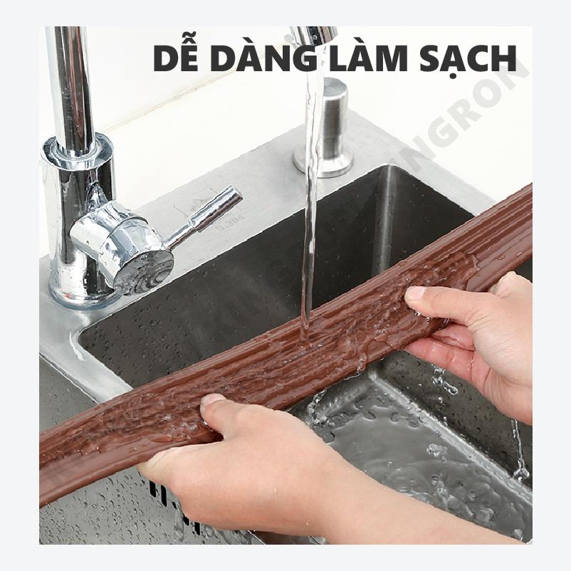 Nẹp mút ZICZAC thế hệ mới chắn cửa chống côn trùng Thanh chặn gió khe cửa chống thoát hơi gió điều hòa KINGRON