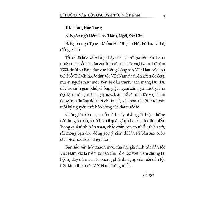 Sách - Đời Sống Văn Hoá Các Dân Tộc Việt Nam - Trần Ngọc Bình - VIETNAMBOOK