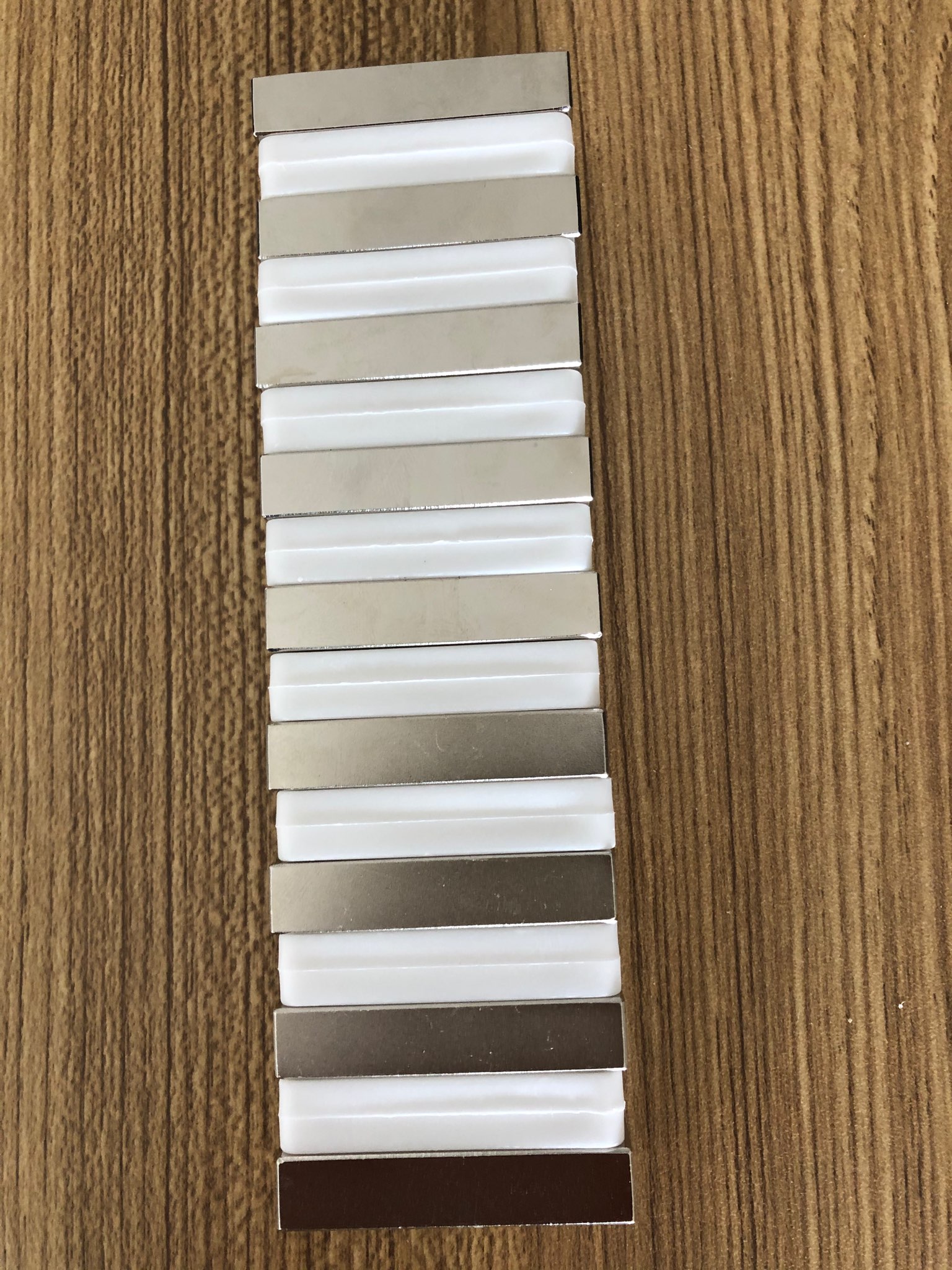 1 Viên Nam Châm Đất Hiếm Hình Khối 50x25x10mm Mạ Niken Lực Từ N42 Cực Mạnh