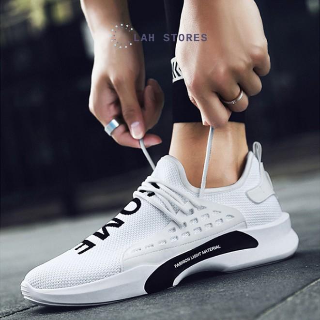 Giày thể thao nam sneaker SOME LAH STORES. Bề mặt thoáng khí, siêu nhẹ, đế cao su chống trơn trượt.