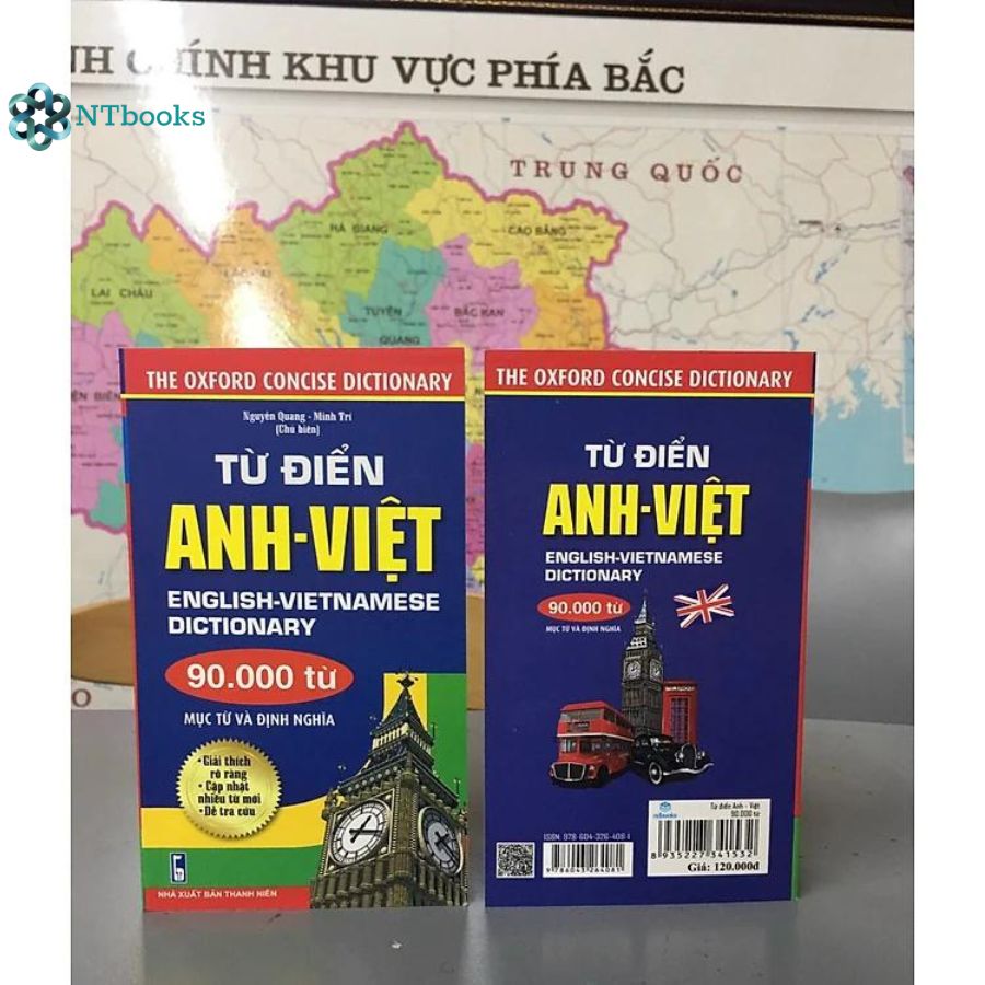 Sách Từ điển Anh - Việt 90.000 Từ ( Mục Từ và Định Nghĩa)