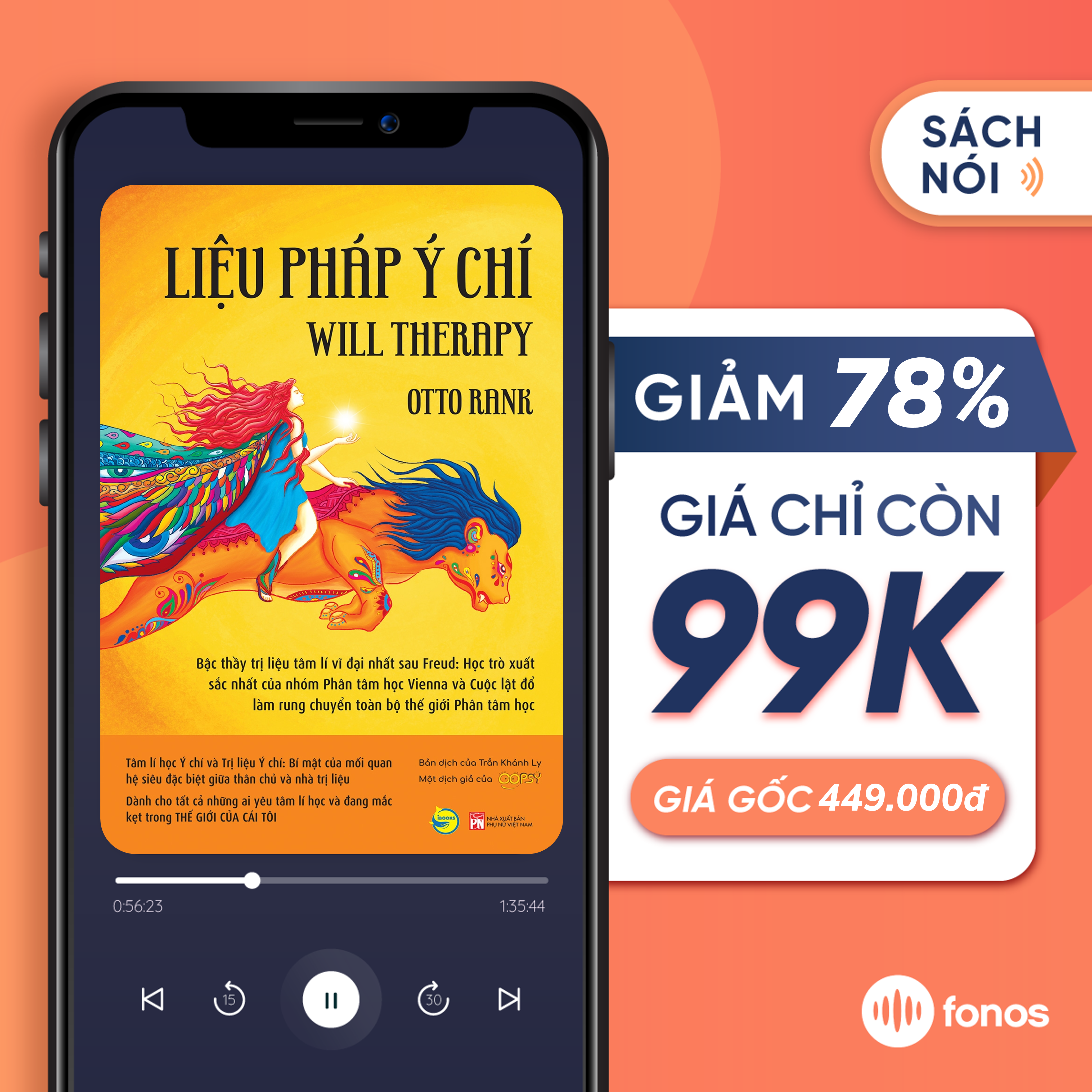 Sách nói Fonos Liệu Pháp Ý Chí