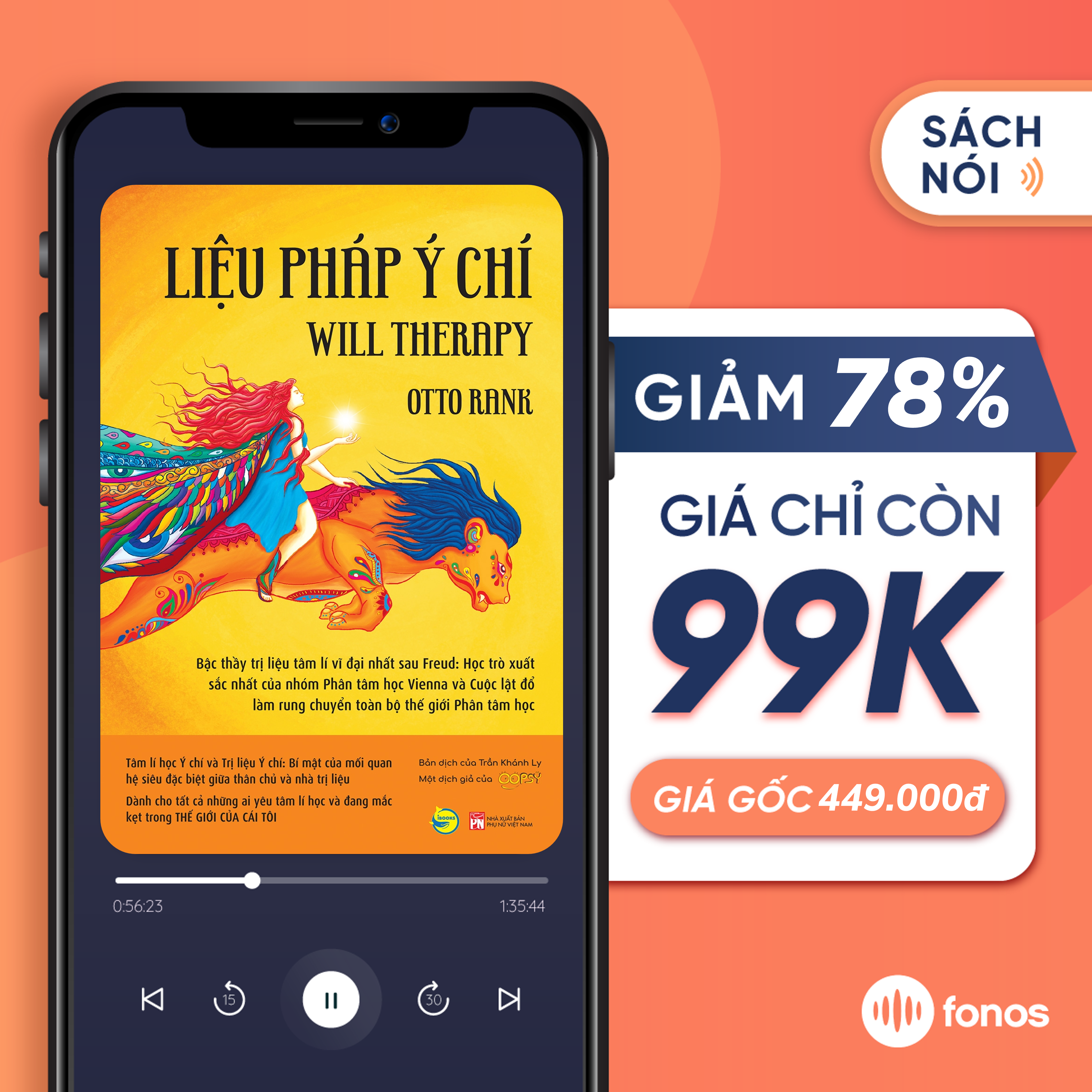 Hình ảnh Sách nói Fonos Liệu Pháp Ý Chí