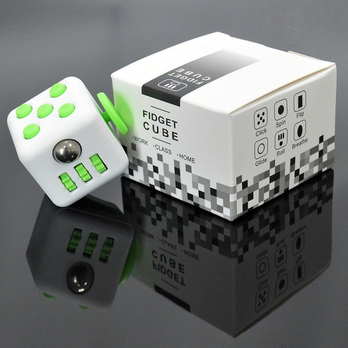 Fidget Cube - Dụng Cụ Giúp Tập Trung Kỳ Diệu Trong Công Việc màu ngẫu nhiên