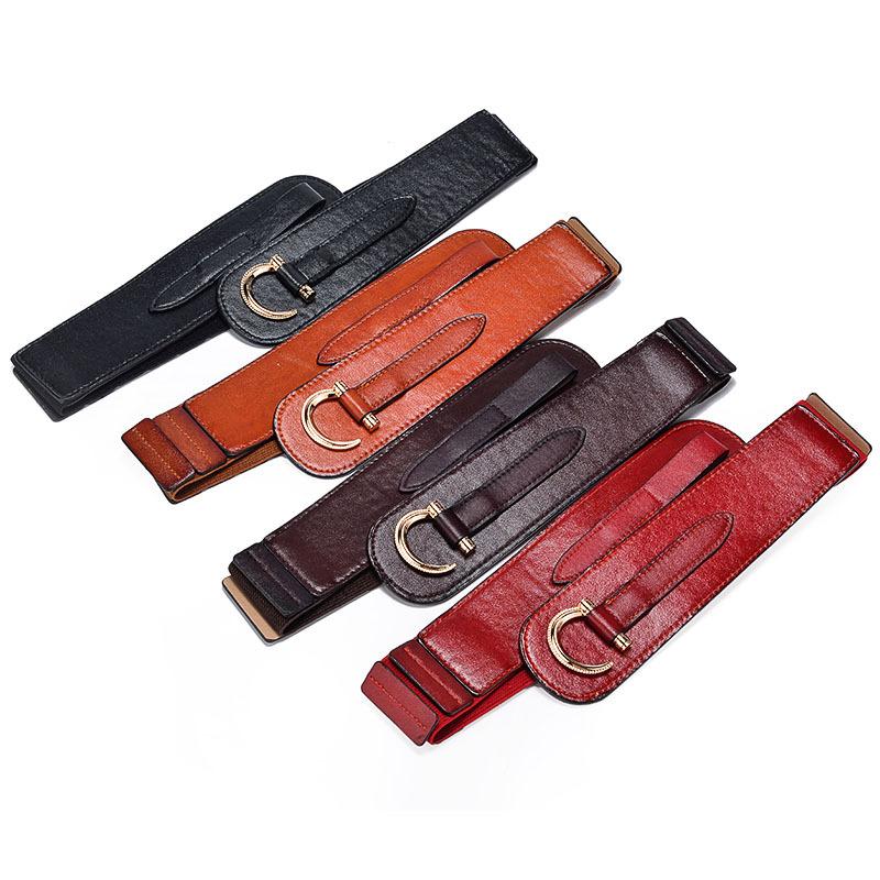 2021 Mới Phong Cách Retro Lưng Thun Nữ Cơ Thể Phù Hợp Thun Dây Xuống Áo Khoác Áo Khoác Lông Đai Đen Cho đầm Nữ - 80-100cm