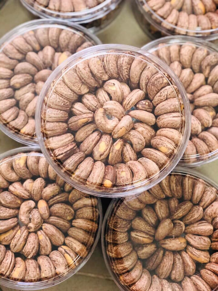 Hạt Điều Rang Muối Bình Phước Nguyên Hạt Size A Cồ Hàng Loại 1 (500Gr)