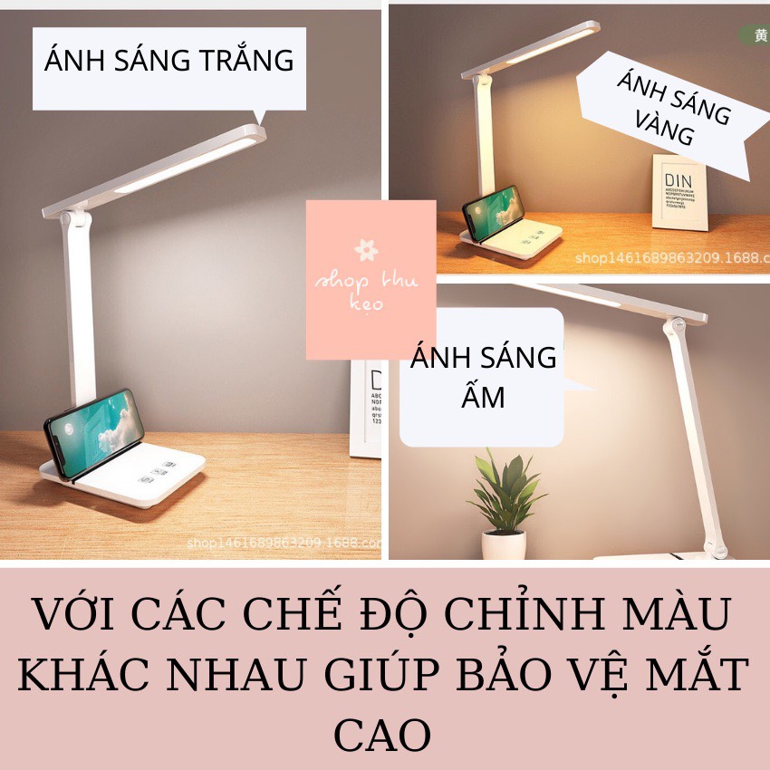 ĐÈN HỌC[ CHẾ ĐỘ HẸN GIỜ TỰ TẮT+SẠC ĐIỆN THOẠI] 5 CHẾ ĐỘ MÀU BẢN MỚI NHẤT