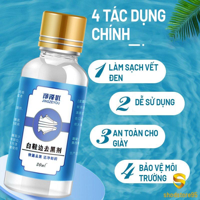 Dung dịch tẩy vết đen, vết xước trên giày da, ba lô, túi xách Sheng Yan