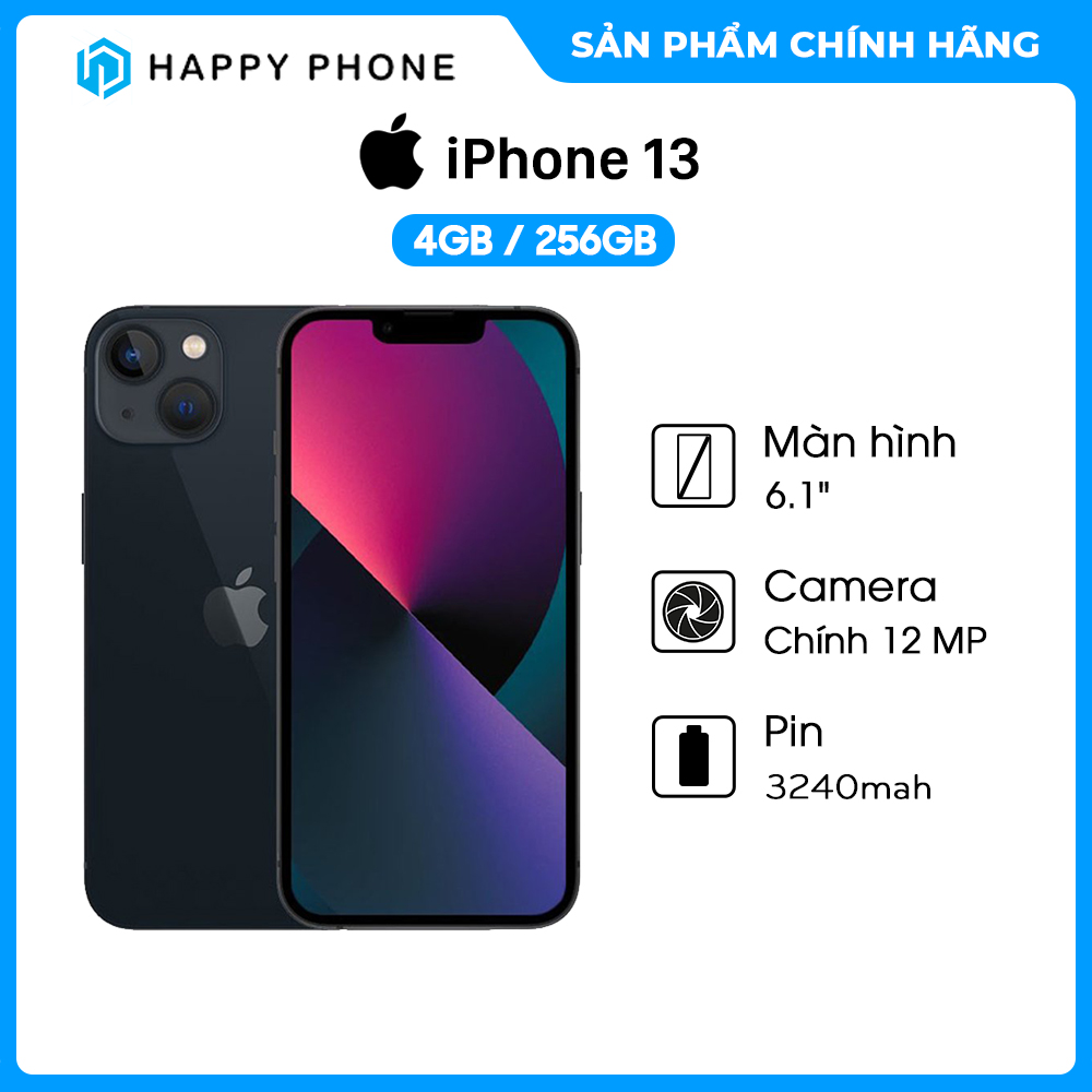 Điện thoại iPhone 13 256GB (VN/A) - Hàng chính hãng