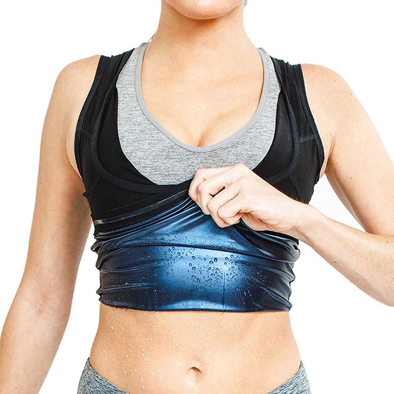 Áo Vest Định Hoạt Tính Dây Chéo Nữ Xông Hơi Mồ Hôi Shaper Áo Dành Cho Nam Nữ Giảm Béo Vest Body Shaper Tan Mỡ đốt Cháy