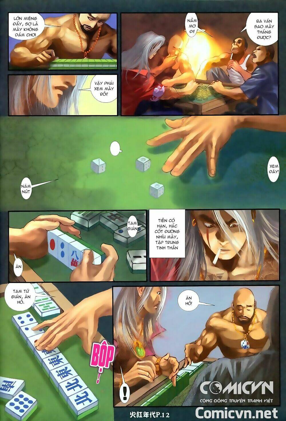 hỏa hồng niên đại hắc cốt đường chapter 64 8