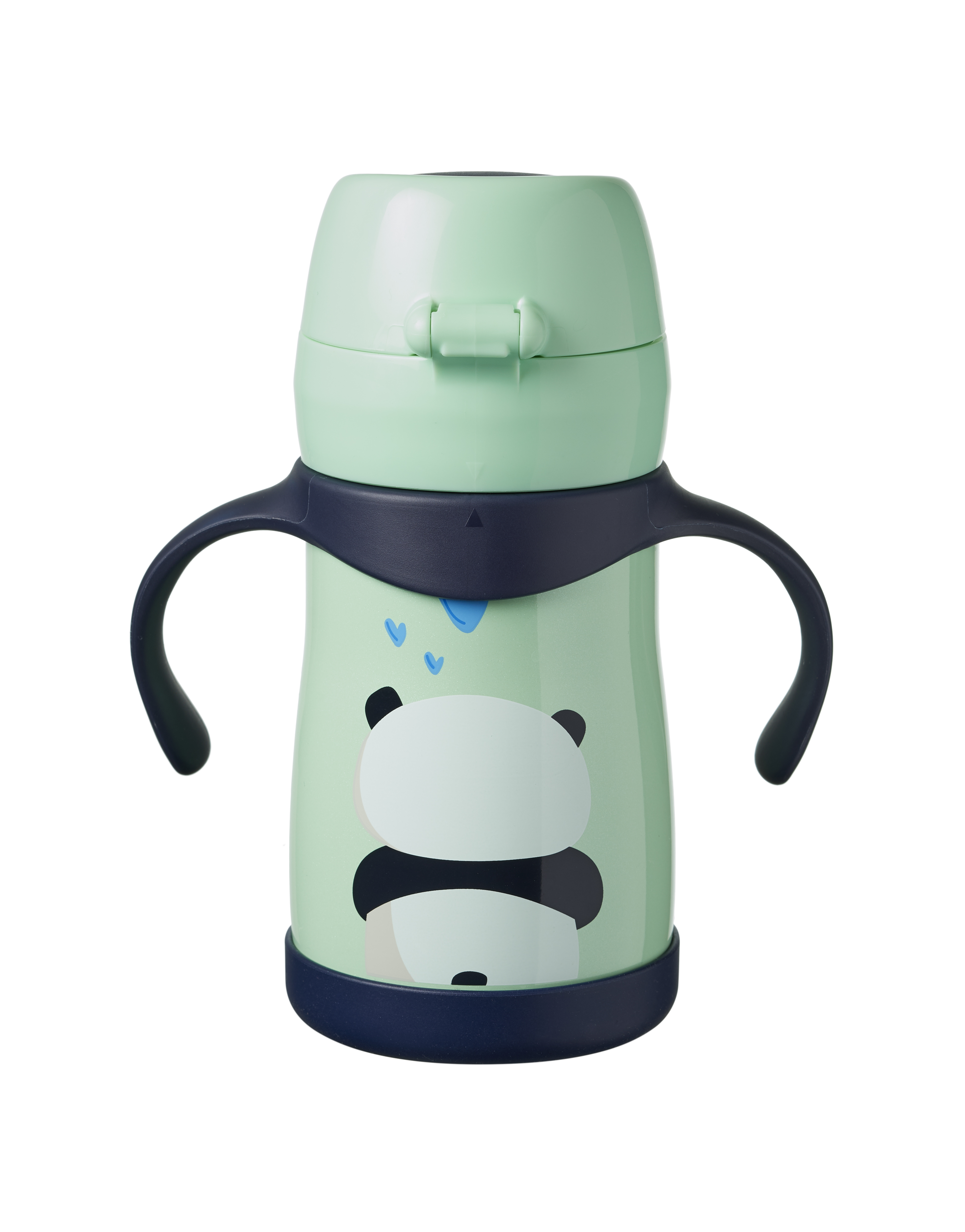 Bình uống nước Inox giữ nhiệt có ống hút và tay cầm cho bé Tommee Tippee 280ml từ 12 tháng