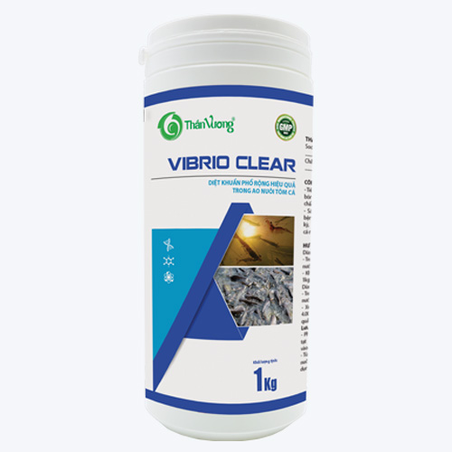 Diệt khuẩn an toàn cho ao nuôi VIBRIO CLEAR