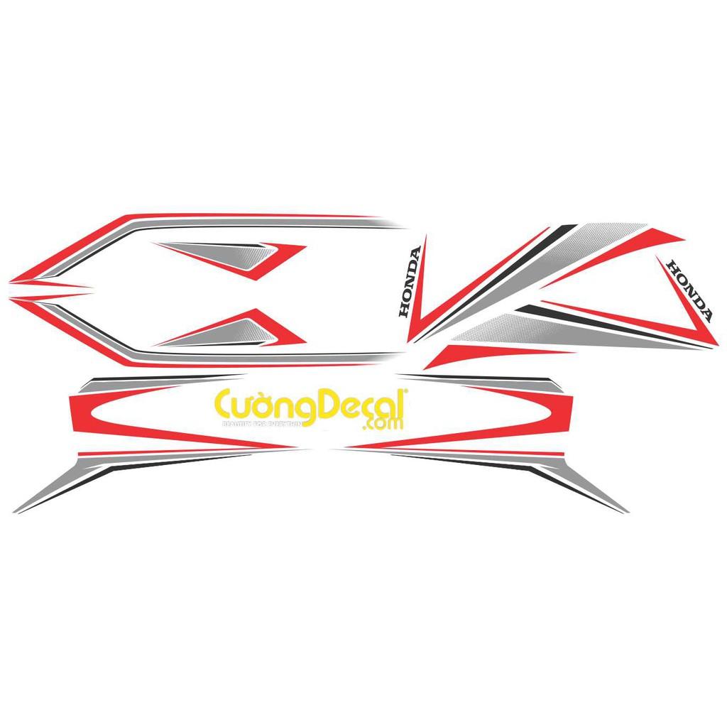 Tem xe Decal Sticker Honda Sh 150i 2020 Lightning V1