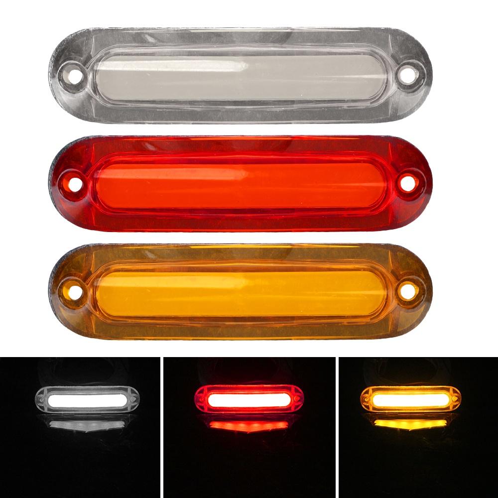 Turn Signal Light Rear Side Lamp 10-30V Running Light Indicator Lamp 6 LED Waterproof Led Side Marker Light For Car Trailer Truck