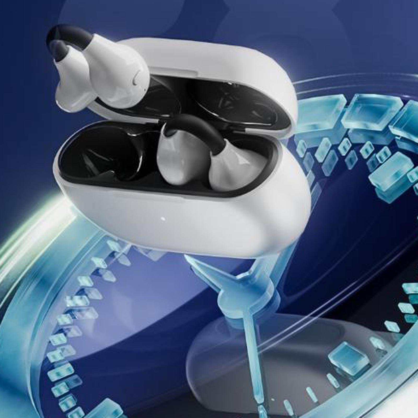 Ear Clip Wireless Headset Noise Reduction for Running Business Workout