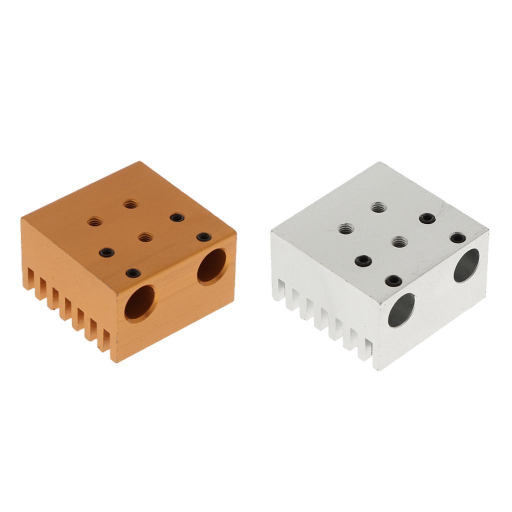 1 Pcs Aluminum Alloy Heat Sink Cooler Cooling Radiator for 3D Printer