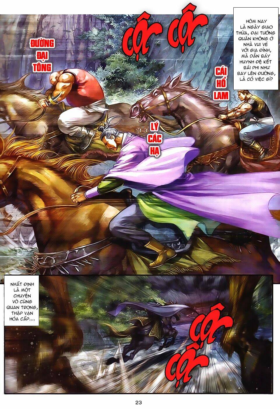 tân tác tứ đại danh bổ chapter 1 23