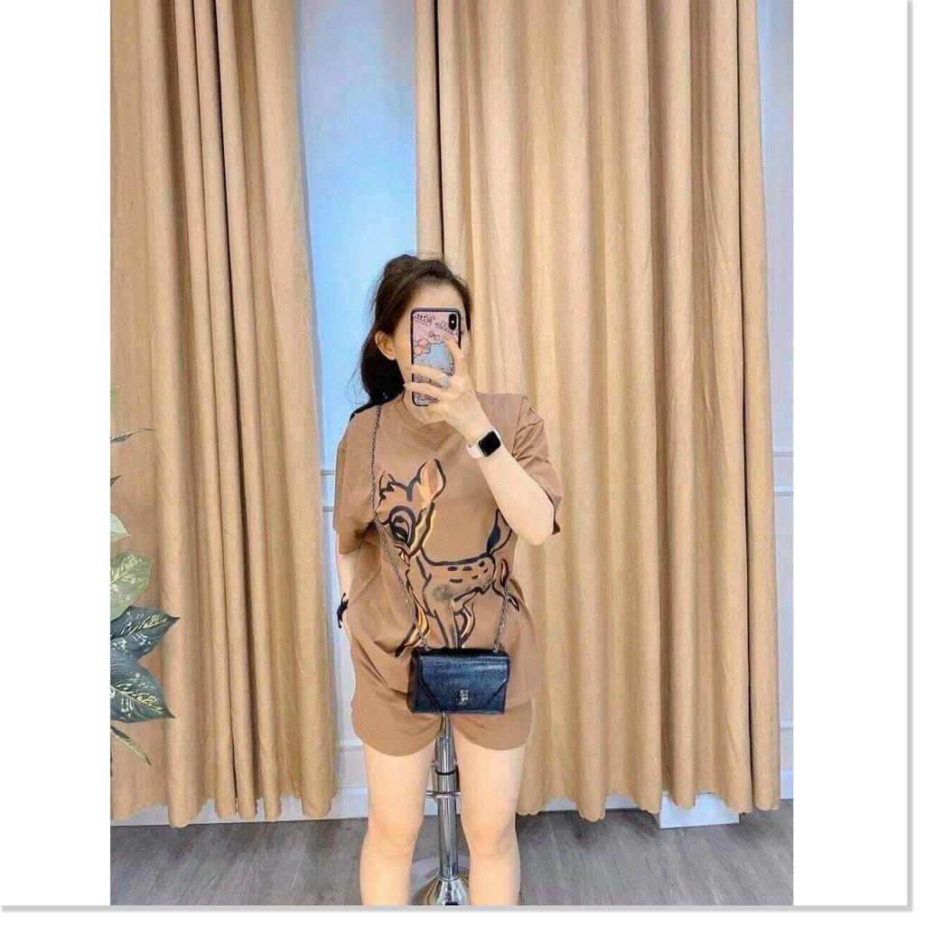 SET BỘ THUN NGẮN HỌA TIẾT XINH XẮN THÍCH HỢP CHO CÁC BẠN NỮ ĐI DẠO PHỐ,ĐI CHƠI... THỜI TRANG VINA 1HIT FASHION
