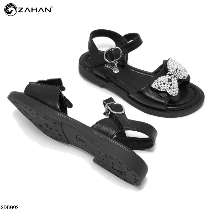 Sandal bé gái nơ ngọc SDBG02