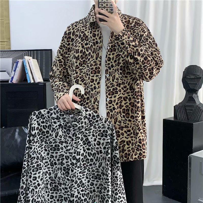 Áo Sơ Mi Nam Dài Tay Thời Trang Hàn 2021 Cỡ M-2Xl