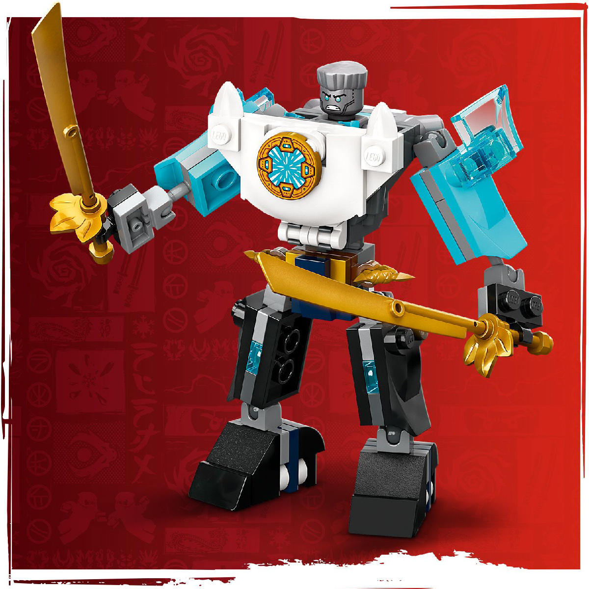LEGO NINJAGO 71827 Đồ Chơi Lắp Ráp Chiến Giáp Của Zane (92 chi tiết)