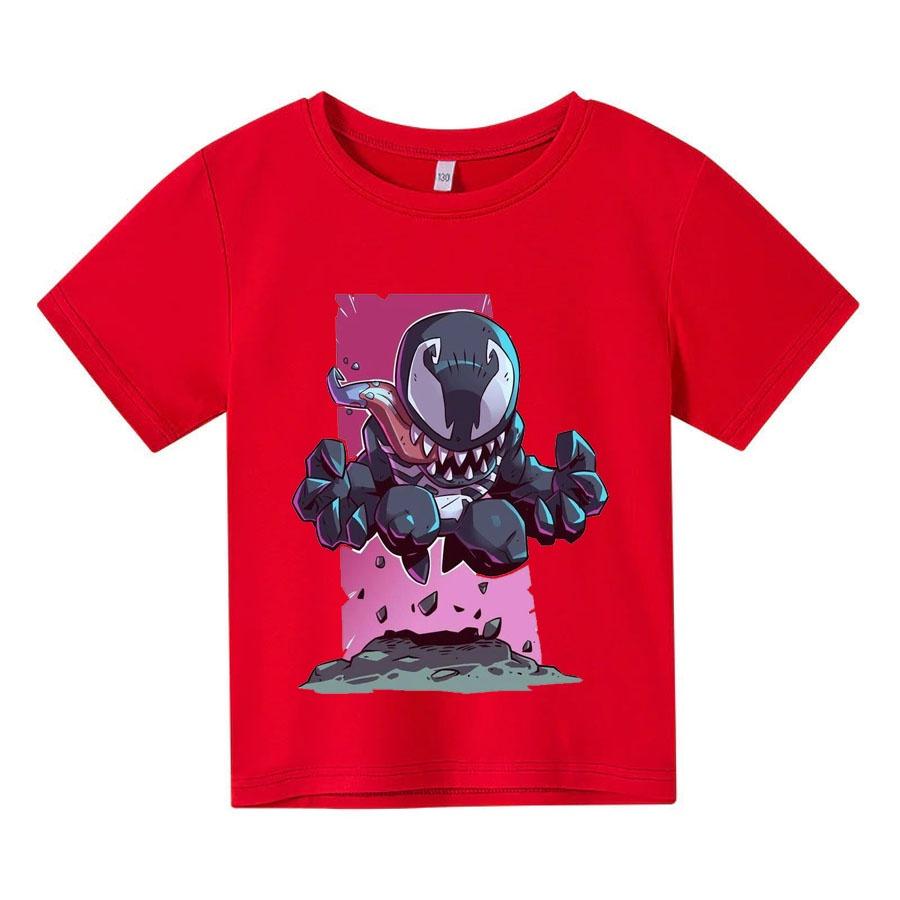 Áo thun cho bé, Áo thun trẻ em VENOM CHIBI, 4 màu, có size người lớn, Anam Store