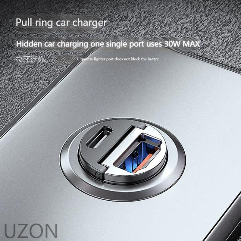 Tẩu Sạc QC3.0 30W Cho Xe Ô Tô