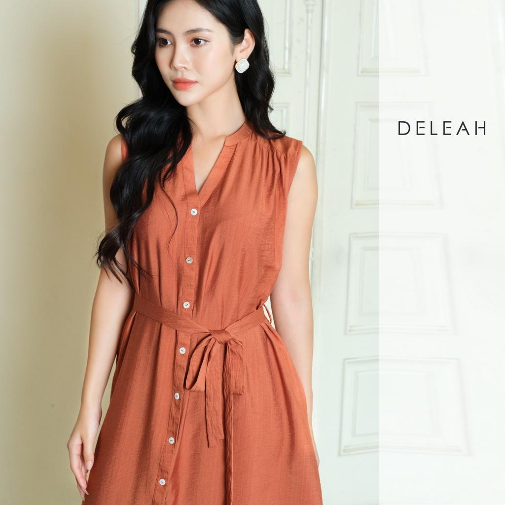 Đầm suông đai rời De Leah