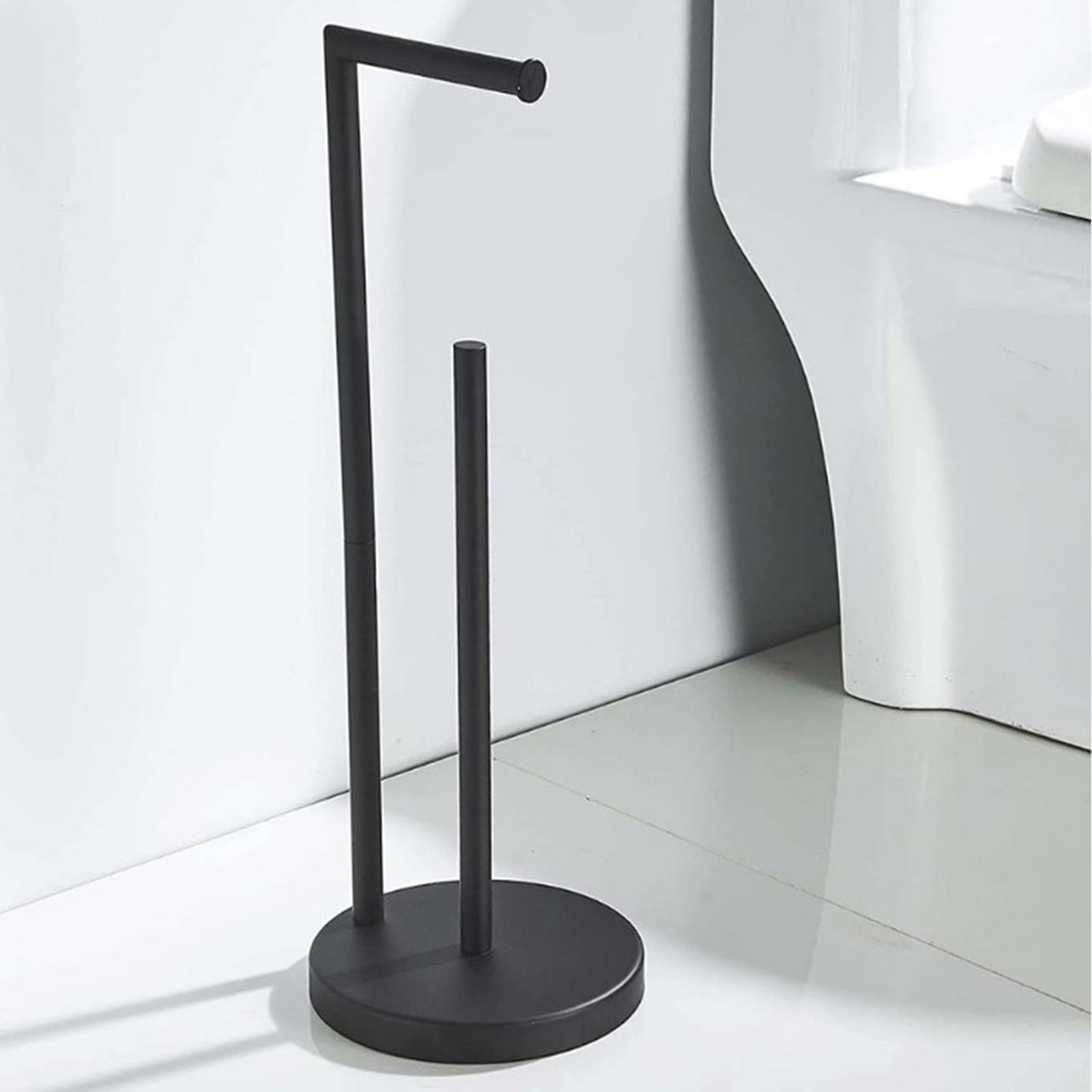 Tissue Rolls Rack Bathroom Holds 3 Rolls Large Capacity Stainless Steel