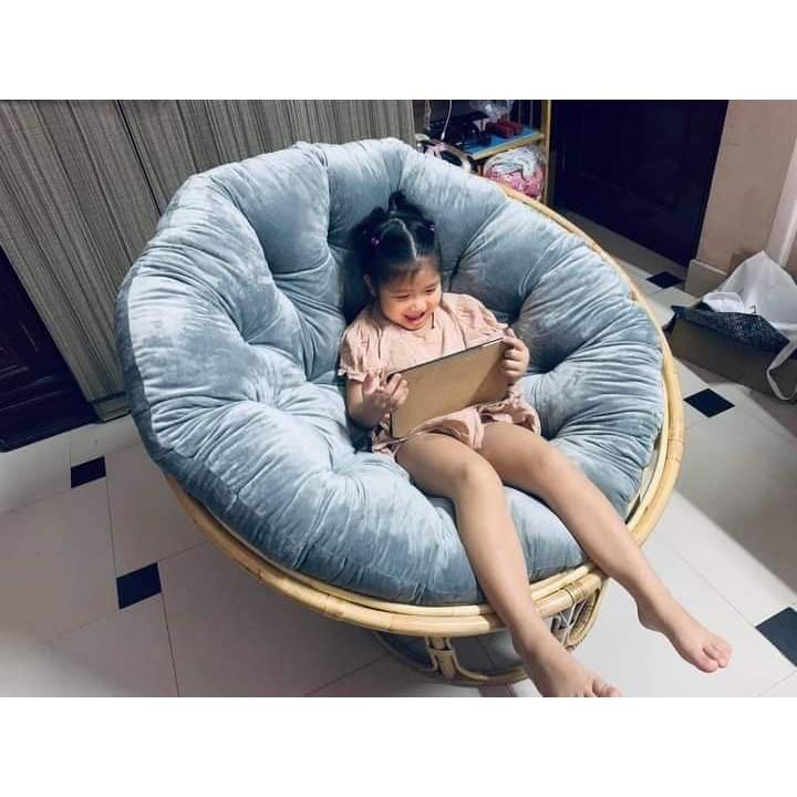 Đệm cho ghế papasan mây tự nhiên và mây nhựa