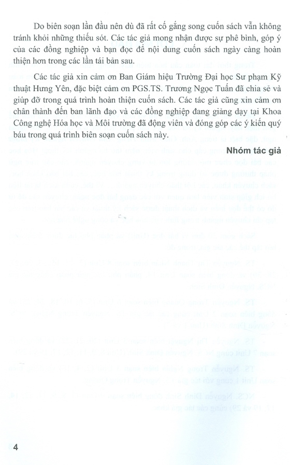 Giáo Trình Tiếng Anh Chuyên Ngành Kỹ Thuật Hóa Học