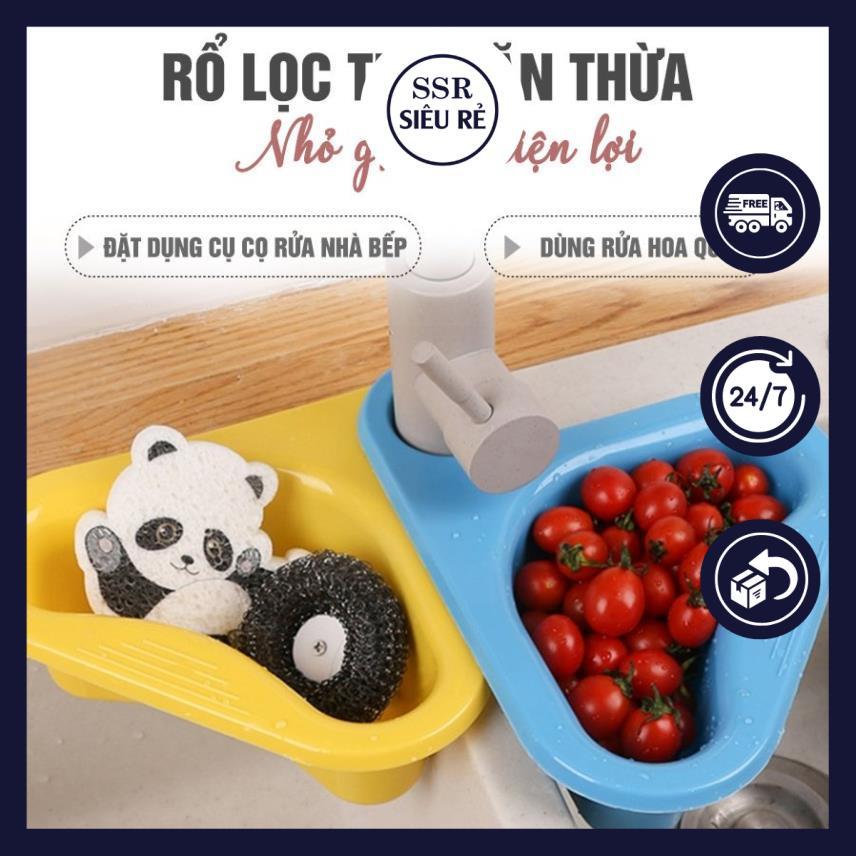 Khay Lọc Rác SSR Gắn Vòi Rửa Bát Hình Thiên Nga Đa - Khay Lọc Rác Đa Năng